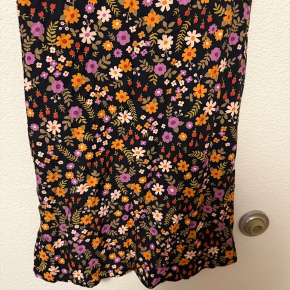 ModCloth x Princess Highway‎ Floral Black Dress Sz 10 - Picture 4 of 9